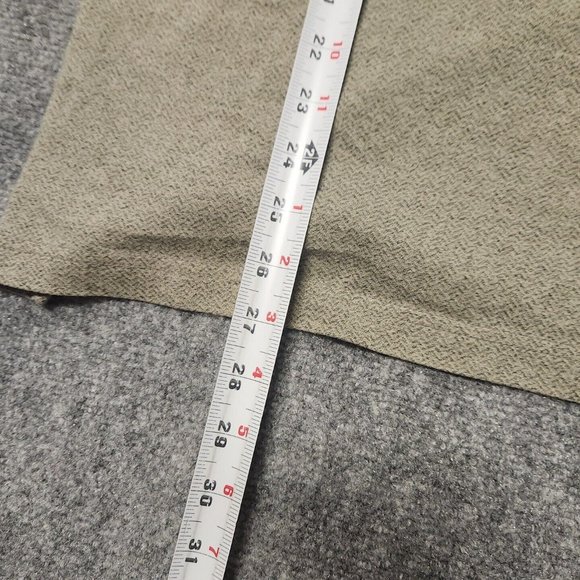 M.E. Sport Polo Shirt Mens Large Green Pullover long Sleeve Cotton Blend - Picture 15 of 16